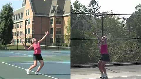 Vicki H - Tennis Serve & Forehand