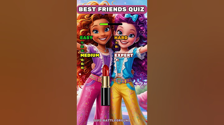 Only Best Friends Can Ace This Quiz! 💖👯‍♀ | Fun Bestie Challenge