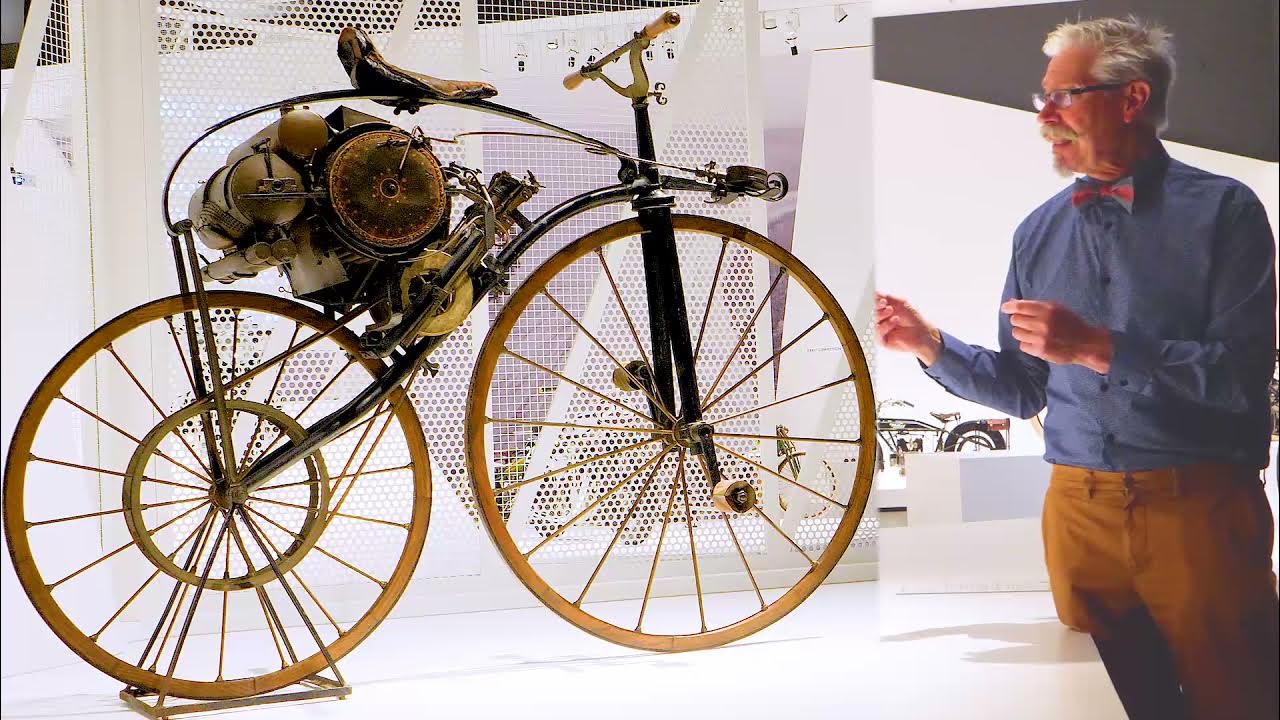 The world's first motorcycle 1871 by the Frenchman Perreaux. A 30cc