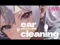 〖癖になる耳かきASMR〗煤竹耳かき｜スクリュー｜シャワー綿棒｜梵天｜耳ふぅ〖Ear Cleaning/3dio〗