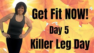 FAT Burning, Metabolism BOOSTING Lower Body BLAST Sculpt & BURN Workout for Women Over 40