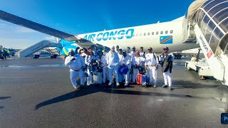  ARRIVÉ  DES ANIMATEURS DE L'A.A.RD CONGO /WAZALENDO de pdt MUNDELE NDUNDU AU MAROC 