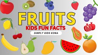 🍎🍇🍌 FRUITS FOR KIDS - FUN FACTS FOR KIDS