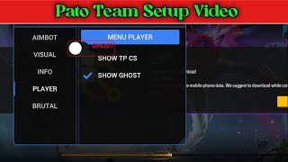 PATO TEAM MOD APK SETUP VIDEO || HOW TO USE PATO TEAM || TUTORIAL VIDEO PATO TEAM✅✅ screenshot 1