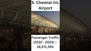 TOP 10 BUSIEST AIRPORTS RANKED BY PASSENGER TRAFFIC IN INDIA