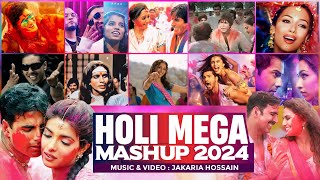 Holi Mega Mashup 2024 | VDj Jakaria | Holi Special Dance Songs