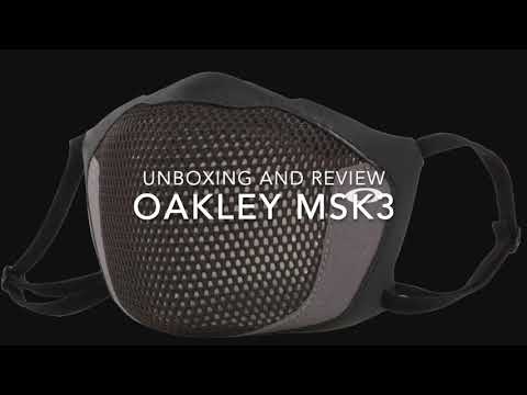 Oakley MSK3 Unboxing and Review - No Fog COVID-19 Face Mask for Glasses  Wearers - YouTube