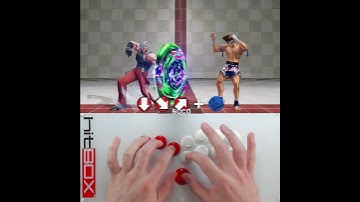 KOF XV on Hit Box - SOCD Instant QCF #HitBox #HowToHitBox #KOF #KOFXV #Leverless #SOCD