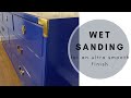 How To Wet Sand Furniture