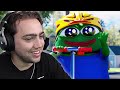 Mizkif Reacts to Spending time without your favorite streamer - Peepo Animation