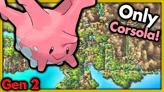 Last Challenge Until I'm Healthy ► Can I Beat Pokemon Gold with ONLY Corsola? 🔴 Pokemon Challenges
