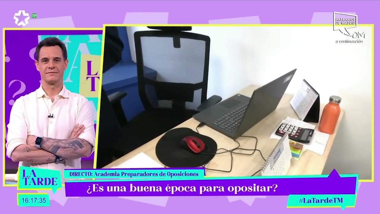 ¡¡PREPARADORES DE OPOSICIONES en Telemadrid!!