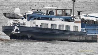 Gms Actief Pf8201 Mmsi 244710190 Inland Cargo Ship Binnenschiff Bj 1925 Emden Ems Dollart