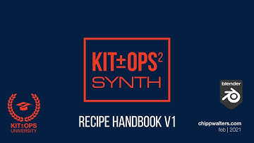 KIT OPS SYNTH Recipe Handbook Vol 1a for Blender