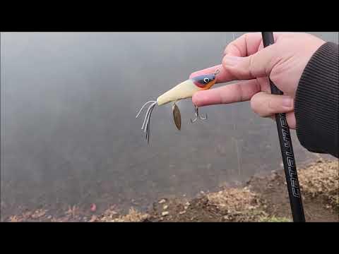 Painting a unique fishing lure 
