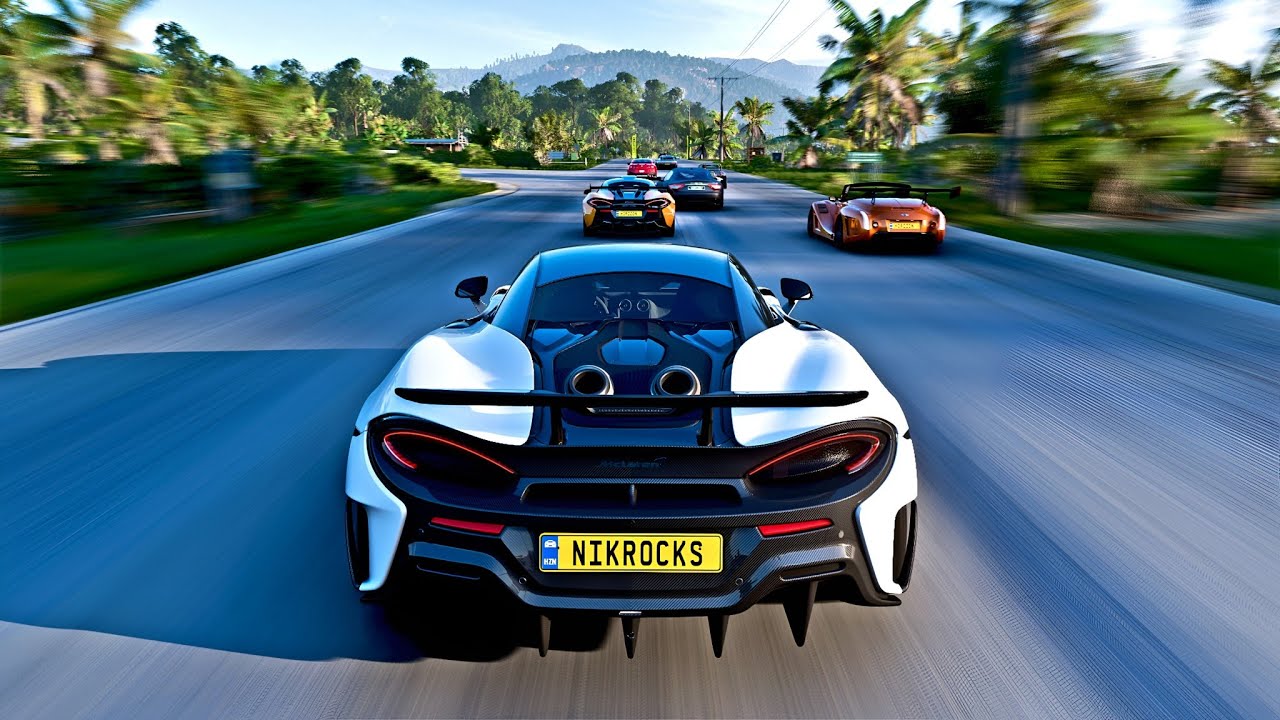MCLAREN 600 LT VS HYPERCARS - FORZA HORIZON 5 #forzahorizon5 
