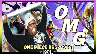 ROGER PIRATES Vs WHITEBEARD PIRATES! OMG! | One Piece Chapter 965 & 966 DOUBLE LIVE REACTION - ワンピース