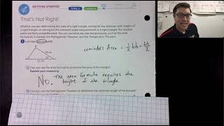 pg 600 GM3T2L6 Law of Sine and Cosine Getting Started