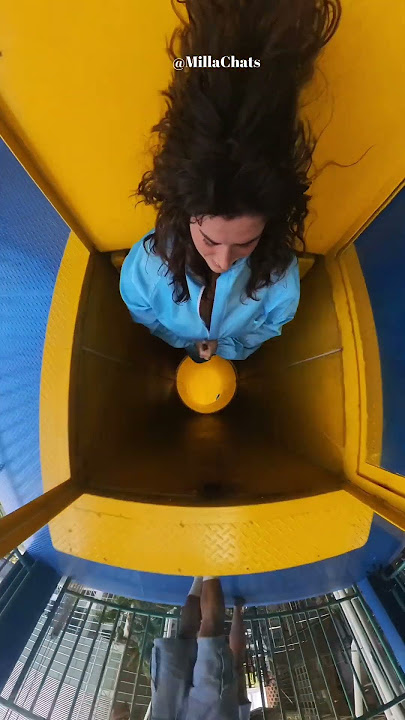Dry trapdoor slide! 😱