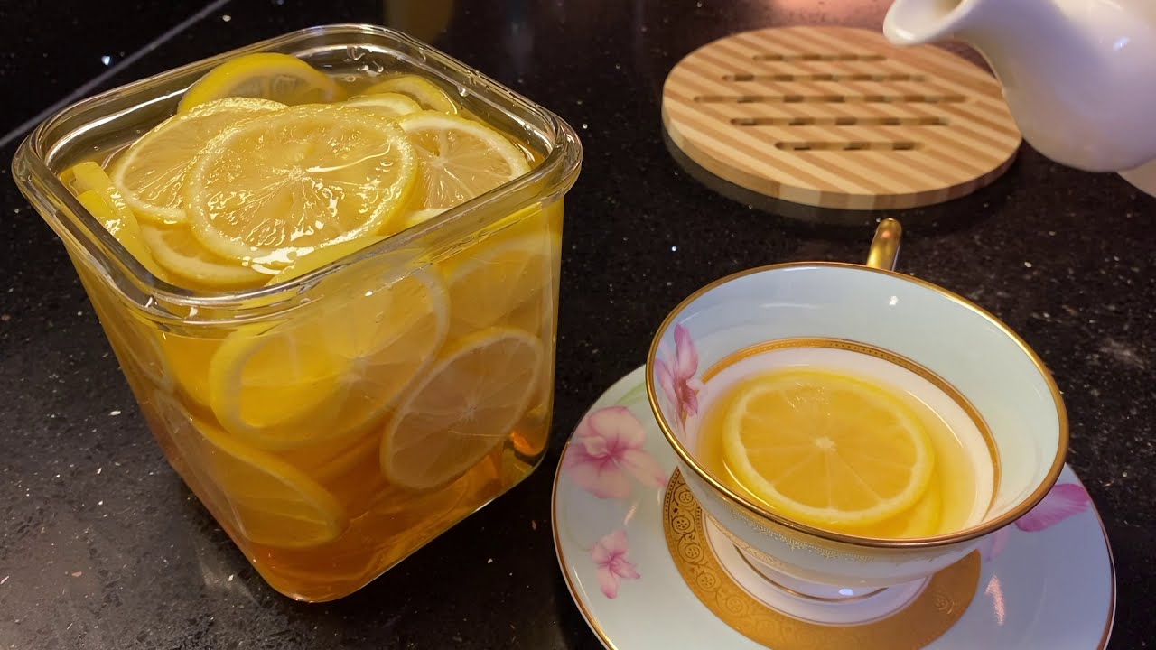Homemade Lemonades/ Honey Lemon Tea 레몬청 만들기 YouTube