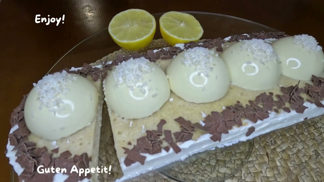 Zitronen Kokosbällchen - – Überraschen Sie Ihre Gäste mit diesem leichten, exotischen Dessert