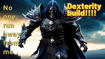 Dexterity build Death knight dungeonborne