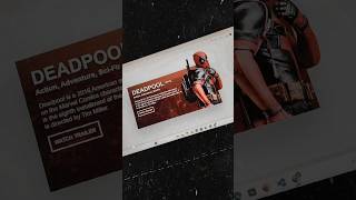 Create DEADPOOL Inspired UI Cards with HTML and CSS!