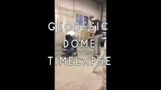 Geodesic Dome Construction Timelapse