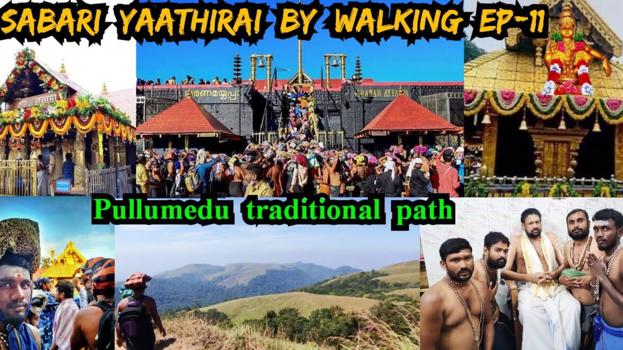 Day-11 💙 Pullmedu to SABARIMALA 🥳 Finally We Reached SANNIDHAANAM 😍 12 ...