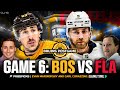 Live bruins vs panthers game 6 postgame show