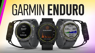 Garmin Enduro - Everything New! Battery Life, UltraRun, Trail VO2 Max, and more!