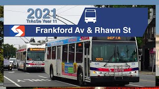Northeast Philadelphia, PA: Frankford Av & Rhawn St - SEPTA TrAcSe 2021