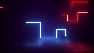 Neon Red &amp; Blue Geometry Background Video, Motion Background Loop | Free Stock Footage