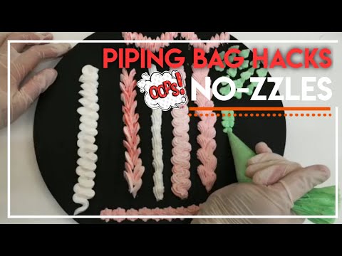Video: How To Decorate Sweet Pastries? DIY Piping Bag