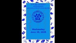 P.S.19 Judith K.Weiss 8th Grade Graduation 2024-2025