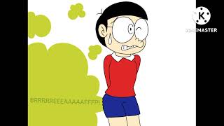 Nobita Nobi Farting Art With Fart Sounds Again