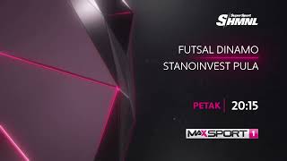 MAXSport najava:FUTSAL DINAMO vs STANOINVEST FUT.PULA (3. utakmica,polufinale,SuperSport HMNL 23/24)