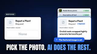 Information Set a WordPress featured image with AI, from a URL or a description News