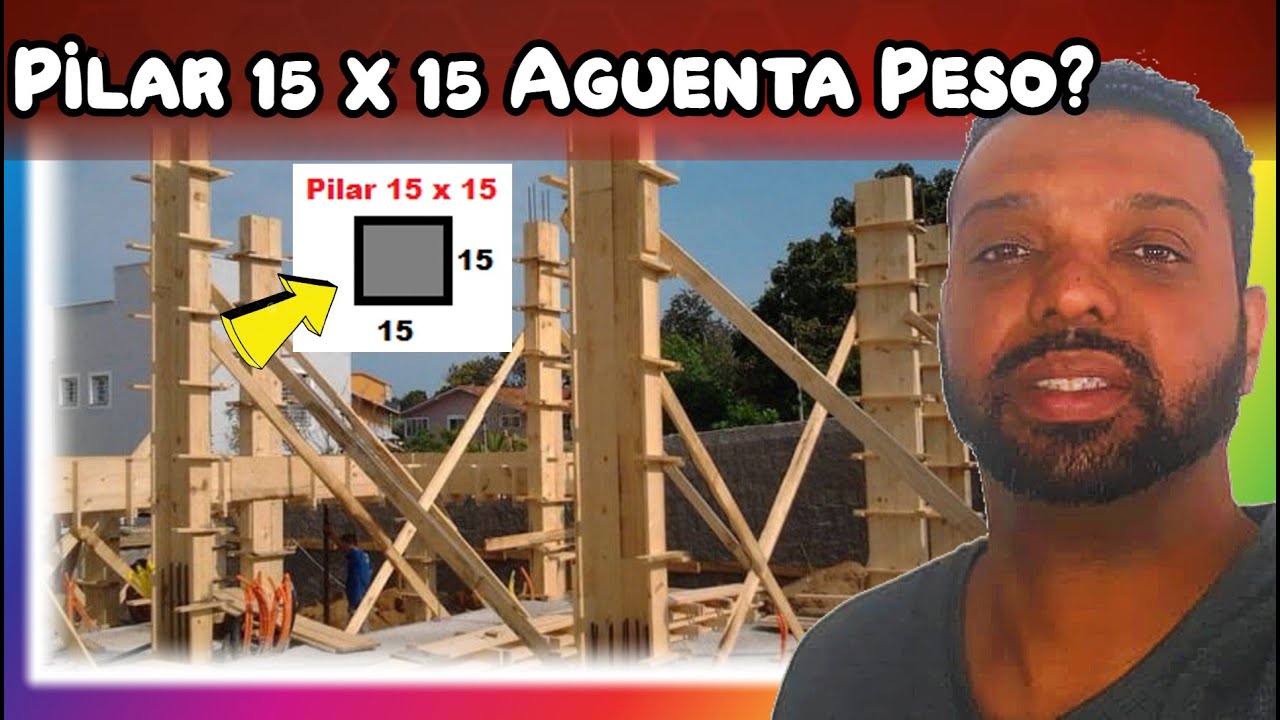 Posso fazer Pilar de 15×15? Construção civil