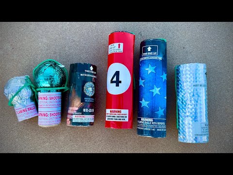 COMPARING LOUD FIREWORK SHELLS