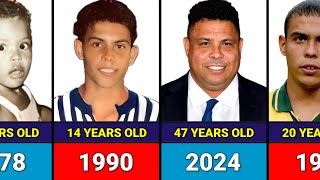 Ronaldo Nazario - Transformation From 2 to 47 Years Old