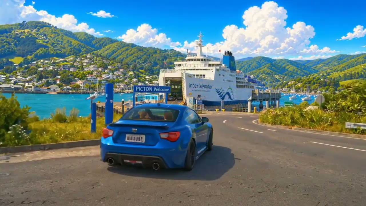 New Zealand Road Trip | Animated Travel Edit | Kurve Studio