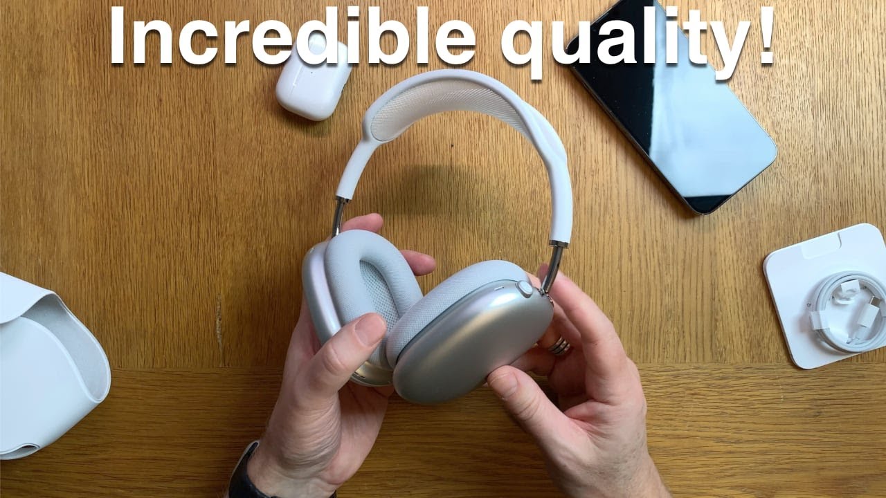Apple AirPods Max Silver / White Unboxing! - YouTube