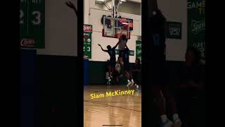 NCAA prospect Sam McKinney making it look easy! #dunk #basketball #ncaa #athlete