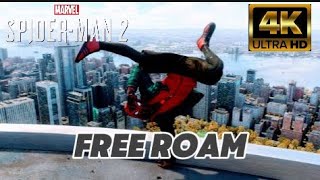 SpiderMan 2 Free Roam (SportsWear Suit)