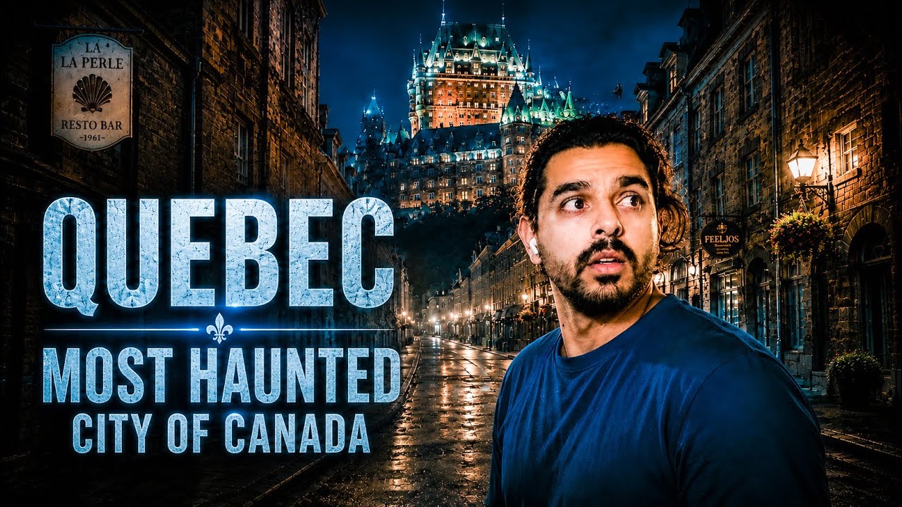 I Walked ALONE in HAUNTED Old Towns of Canada at 3AM
