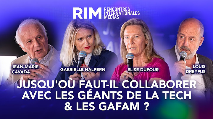 How far should we collaborate with tech giants and GAFAM? | RIM