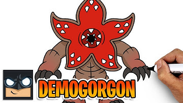 How to Draw Demogorgon | Brawl Stars X Stranger Things