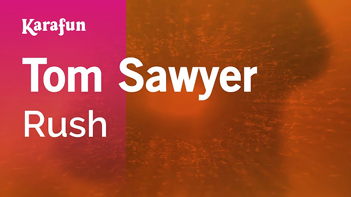 Tom Sawyer Karaoke version - Karaoke performance video thumbnail