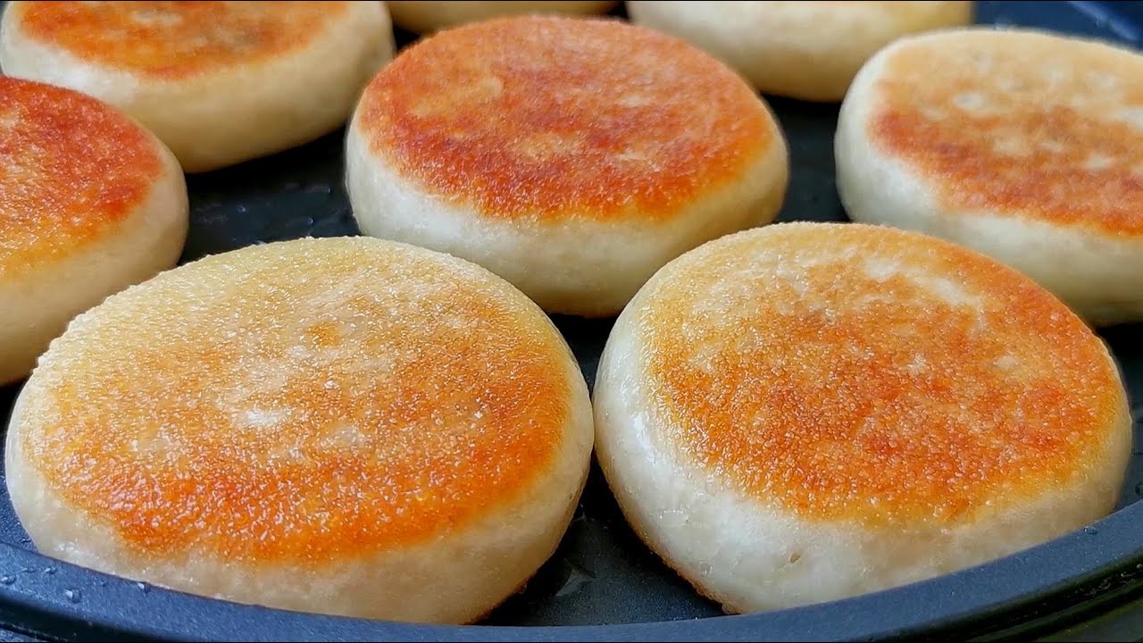 【小穎美食】糯米粉裡加一個蘋果，不用油炸，不用烤，外酥裡糯，太好吃了！